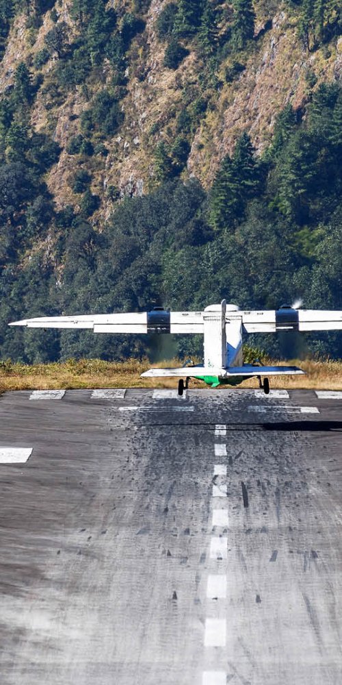 Driving near Tribhuvan Intl Airport