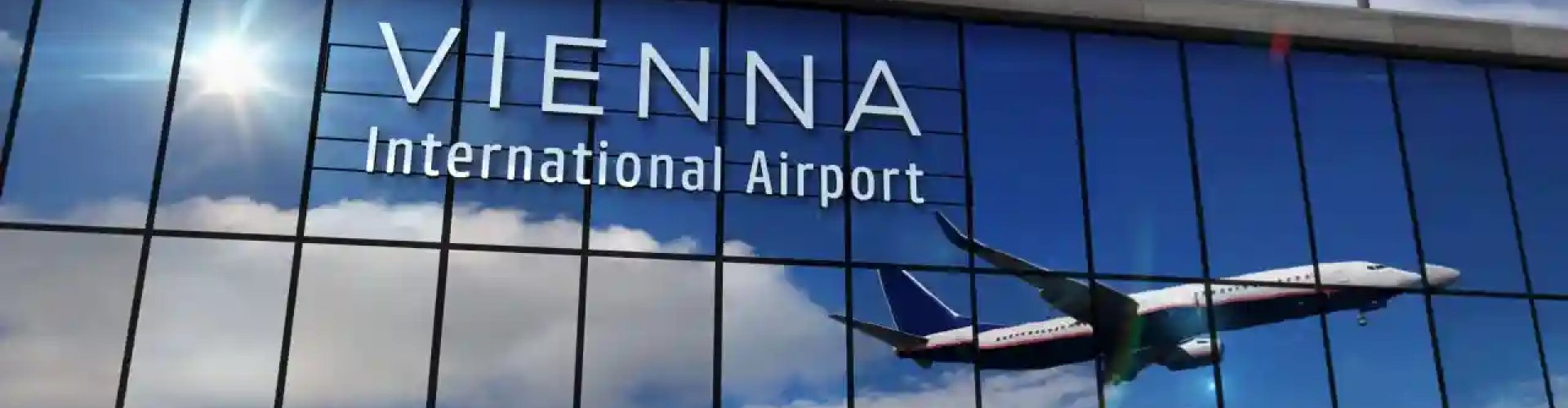 Arrivals hall at Vienna Schwechat Airport, AT