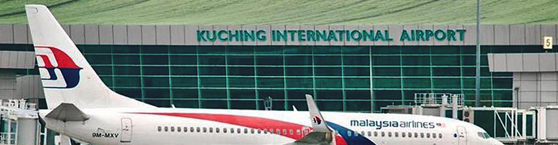 Scenic drive near Kuching Airport, MY