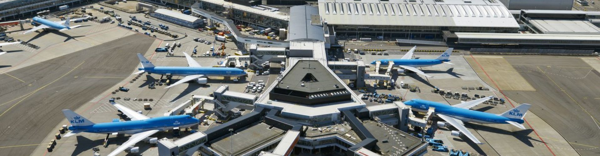 Arrivals hall at Schiphol Airport, NL