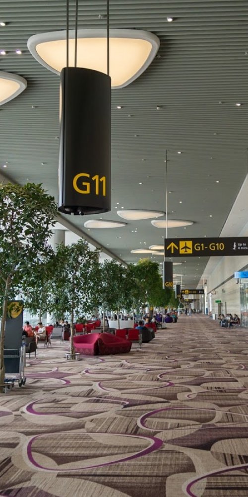 Car on Singapore road