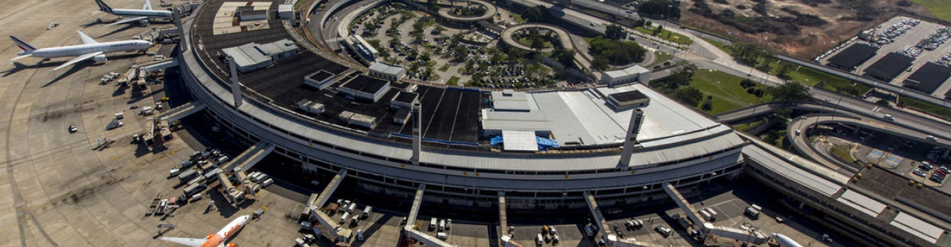 Beautiful roadscape near Rio de Janeiro