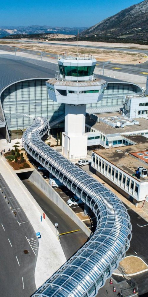 Driving near Dubrovnik Airport, HR