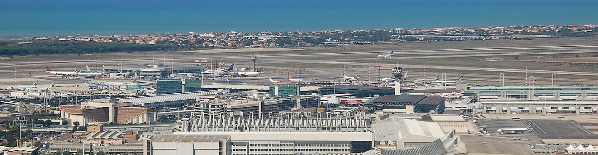 Arrivals hall at Leonardo Da Vinci - Fiumicino Airport, IT