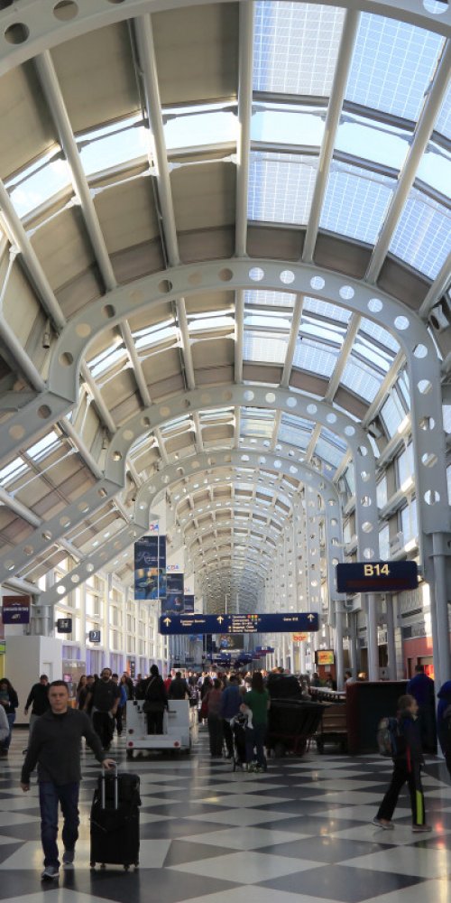 Driving from O`Hare Airport, IL, US to city centre