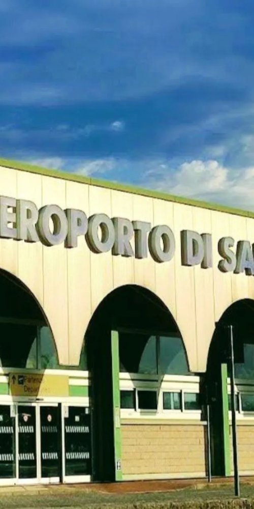 Driving near Salerno Airport