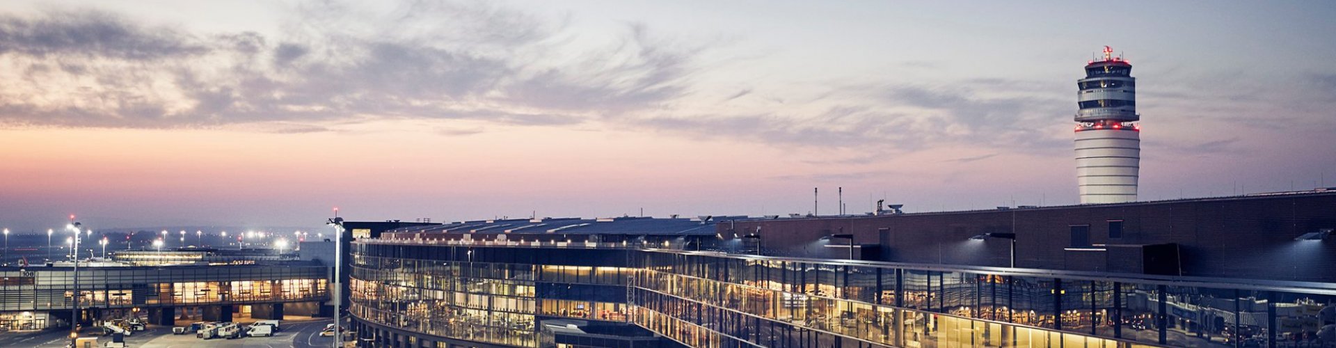 Scenic landscape near Vienna Schwechat Airport, AT