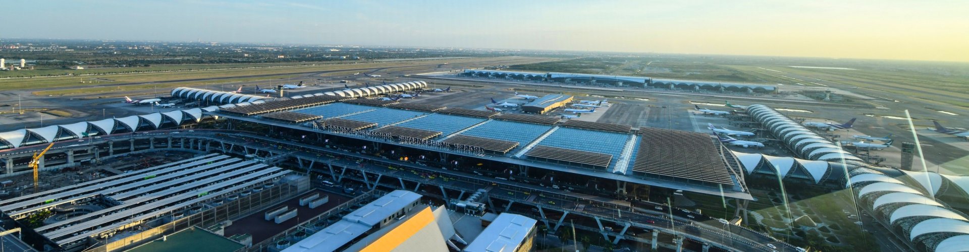 Arrivals hall at Bangkok Intl Airport, TH